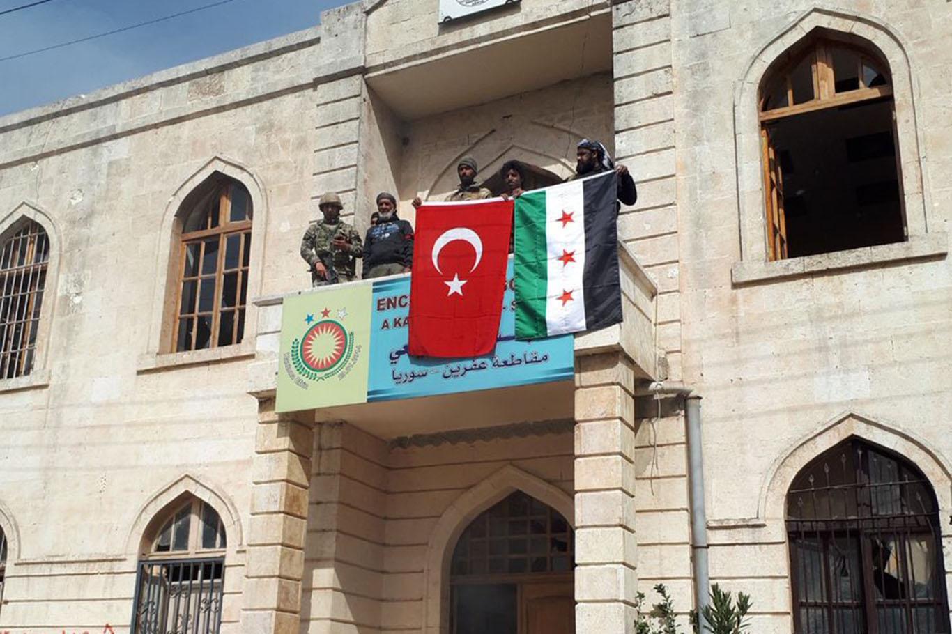 Security activities in Afrin